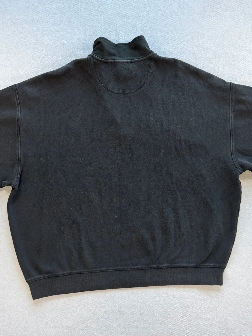 Tommy Bahama Relax 1/4 Zip Sweatshirt Black XXL 100% Cotton
